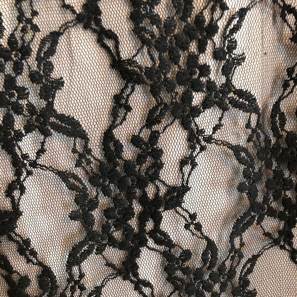 Zara Basics Black lace top - Picture 2 of 5